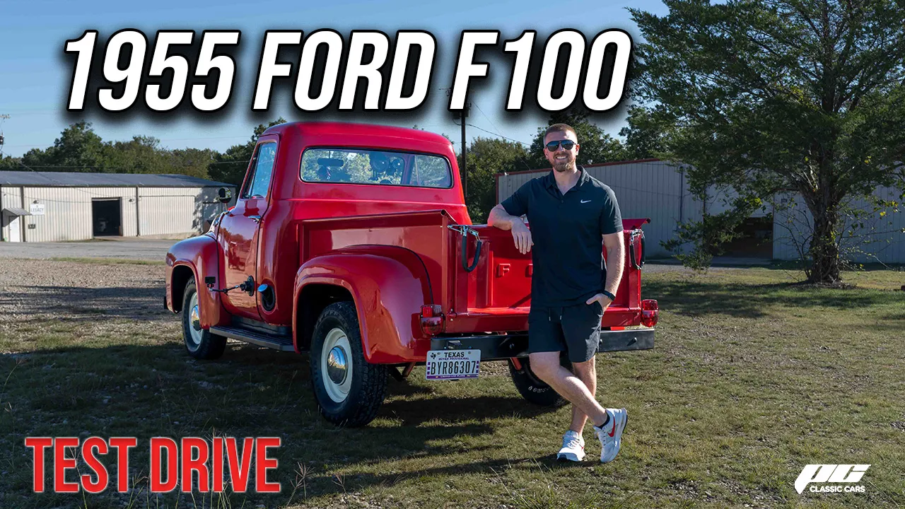 1955 Ford F-100 Test Drive 223 - 4 Speed